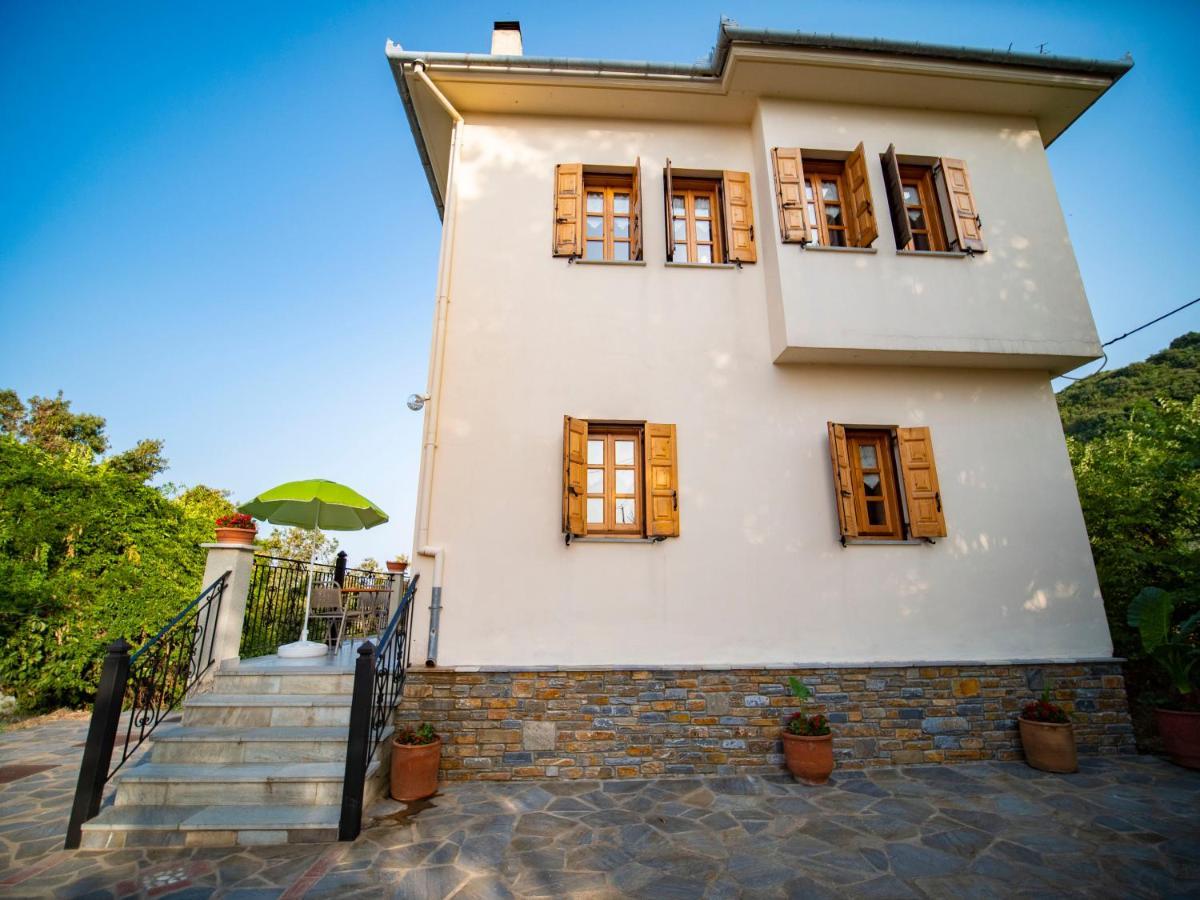 Orange House For Big Families In Damouchari - Delicious Houses Exterior foto