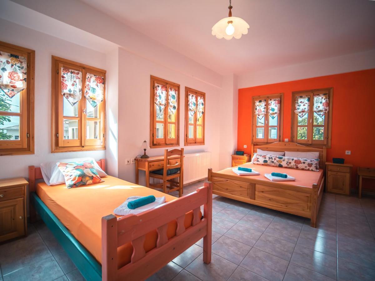 Orange House For Big Families In Damouchari - Delicious Houses Exterior foto
