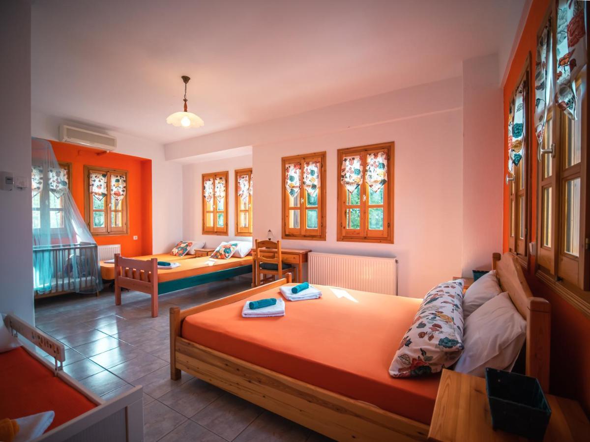 Orange House For Big Families In Damouchari - Delicious Houses Exterior foto